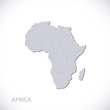 © BAIVECTOR - Grey Africa Map Vector Illustration
