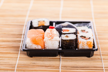 Wall Mural - Sushi tray