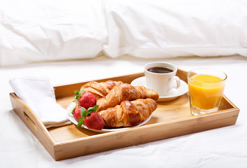 Wall Mural - breakfast in bed