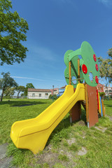 children playground in the park