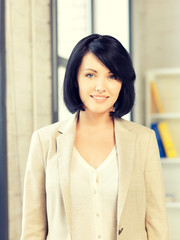 Wall Mural - happy and smiling woman