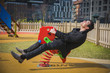 © theartofphoto - Young man reliving his childhood