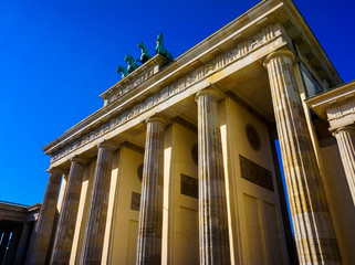 Wall Mural - The Famous Brandenburg Gate In Berlin. Germany