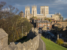 York Minster And City Wall