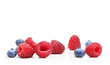 © Valentina R. - Sweet dessert, raspberry and blueberry