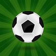 © Deno - illustration of a soccer ball