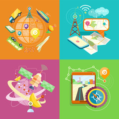 Poster - Mobile GPS navigation, travel and tourism