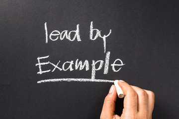 lead by example