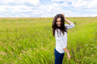 © Vasilisa Petruk - beautiful lady in field