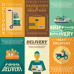 Poster - Delivery Poster Set