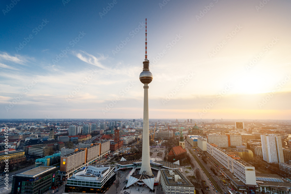 Berlin Alexanderplatz - obrazy, fototapety, plakaty 