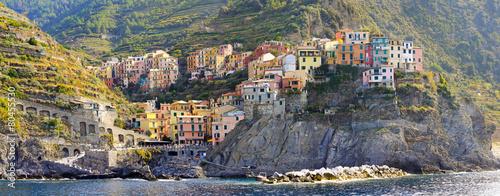 Naklejka na szafę Manarola panorama