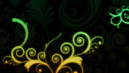 Poster - abstract ornamented background