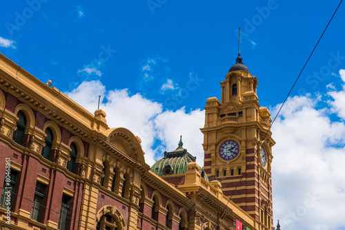 Poster Flinders Street Station, Melbourne, Australia