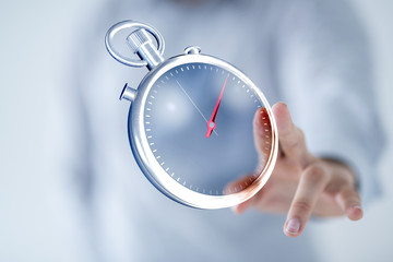 Poster - stopwatch