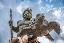 King Neptune Statue At Virginia Beach