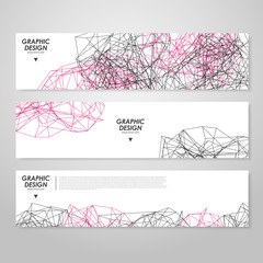 Canvas Print - abstract banner design