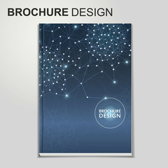Wall Mural - romantic book cover template design