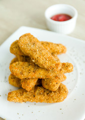 Poster - Fried chicken nuggets