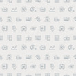 © vectorchef - Business finance line icon pattern set