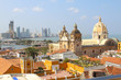 View of the historic center of Cartagena, Colombia