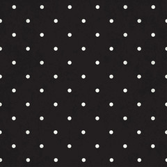 Aufkleber - Black polka dot background