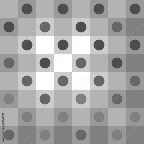 streszczenie-szary-polka-dot-op-sztuka-tlo
