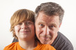 © travelview - father and happy son hugging