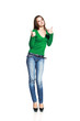 © zea_lenanet - woman showing thumbs