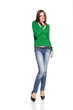 © zea_lenanet - woman in blue jeans posing