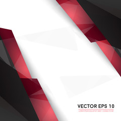 Wall Mural - vector background abstract polygon triangles.