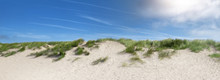 Sand Dunes Near The Beach In The Summer