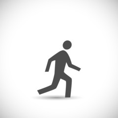 Wall Mural - Running Figure