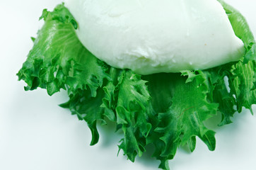 Sticker - lettuce and feta cheese