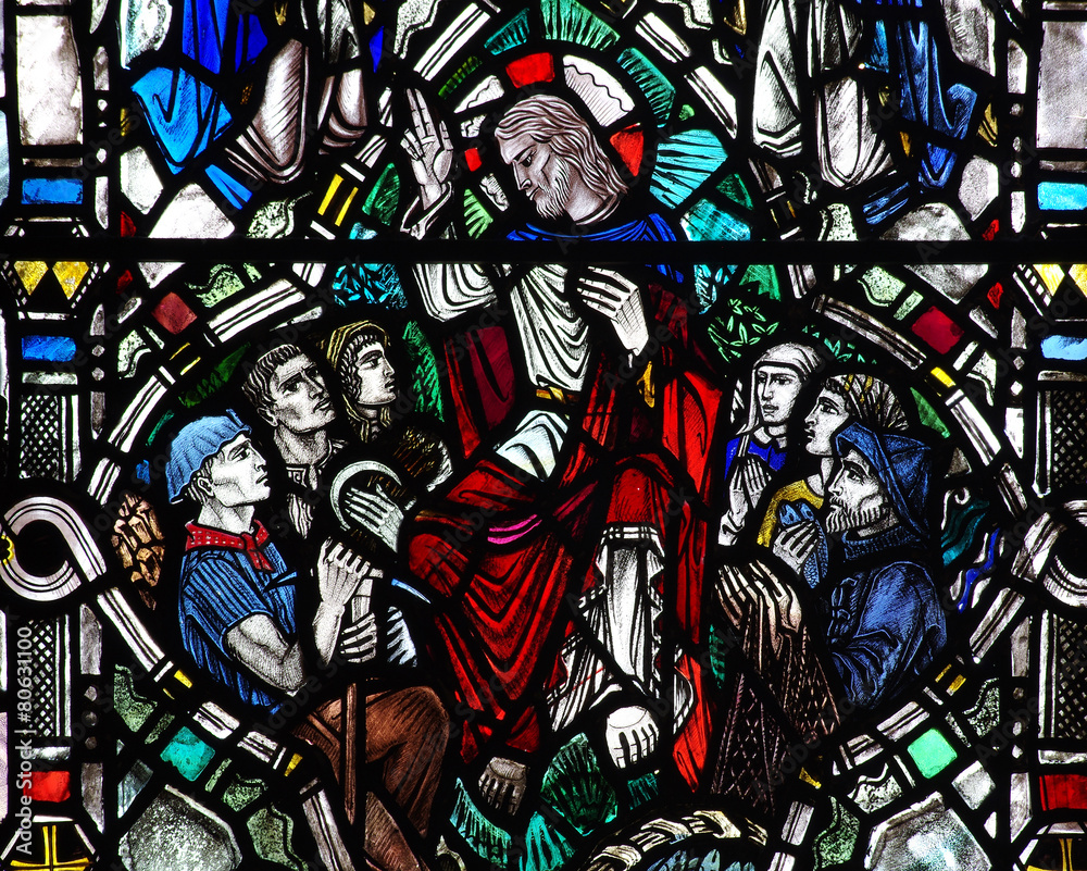 Jesus Christ speaking to working men