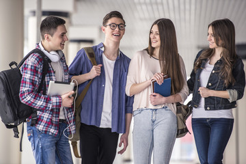 Canvas Print - Students