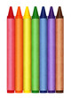Large Generic Blank Crayons