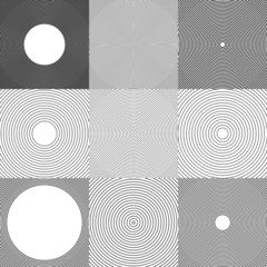 Fototapete - Abstract circle elements, backgrounds.