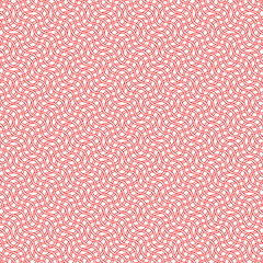 Aufkleber - Pattern with intersecting undulated lines