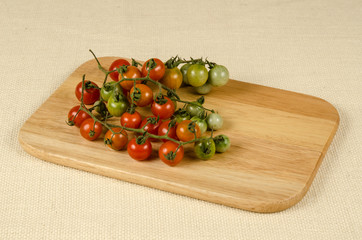 Wall Mural - Cherry tomatoes