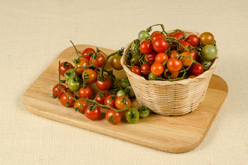 Wall Mural - Cherry tomatoes