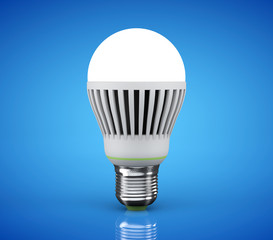 Aufkleber - Closeup LED bulb