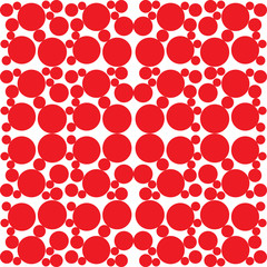 Canvas Print - beautiful stylish background from different circles vector illus