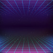 © Perfect Vectors - 80s Retro Sci-Fi Background
