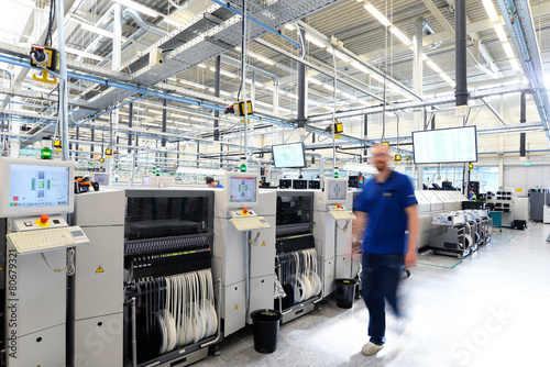 Fotografie, Obraz Moderne Industrieanlage // High Tech Industrie