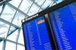 © alice_photo - Flight information, arrival and departure board at the airport