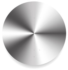 Aufkleber - Abstract Metallic Circle