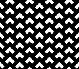 Poster - Seamless Pattern of Triangular Shapes - Squares Overlapping