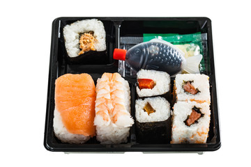 Wall Mural - Sushi box