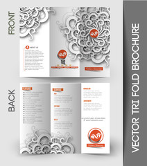 Wall Mural - real estate agent mock up & brochure design
